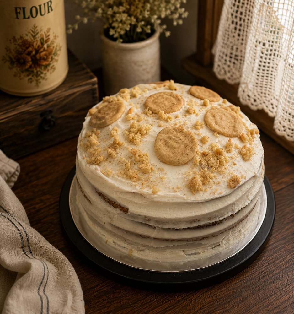 Vanilla Snickerdoodle Cake